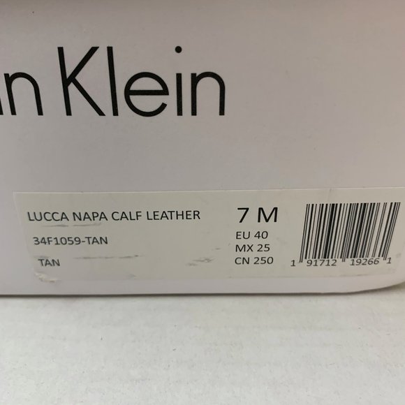 Calvin Klein Men's Lucca Leather Dress Shoes - Picture 10 of 15